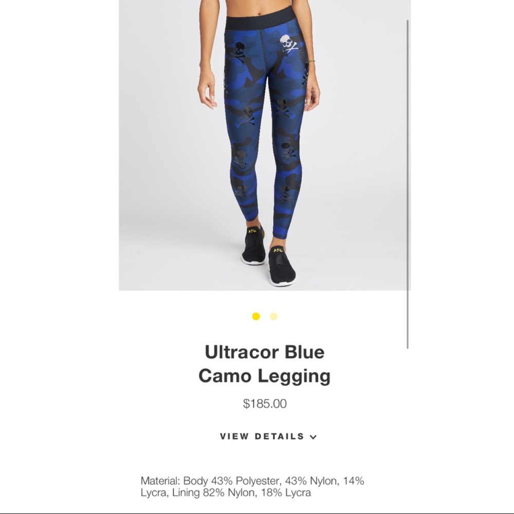 Ultracor Blue Camo Leggings